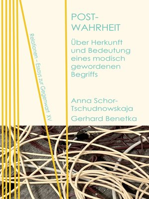 cover image of Post-Wahrheit